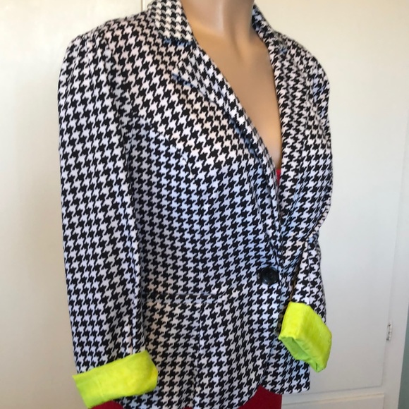Three Harts, women’s Blazer long sleeves sz Large - Picture 4 of 16